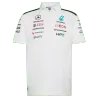 Men's Mercedes AMG Petronas White F1 Team Polo 2026 - Pro Jersey Shop
