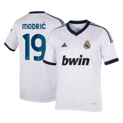 Retro 2012/13 MODRIĆ #19 Real Madrid Home Soccer Jersey - Pro Jersey Shop
