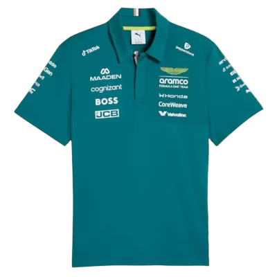 Men's Aston Martin Aramco Cognizant F1 Racing Team Polo Shirt 2026 - Pro Jersey Shop
