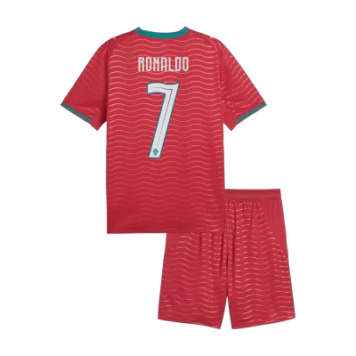 Kids RONALDO #7 Portugal Home Soccer Jersey Kit World Cup 2026 - Pro Jersey Shop