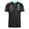 Men's Mercedes AMG Petronas F1 Black Team Driver T-Shirt 2026 - Pro Jersey Shop