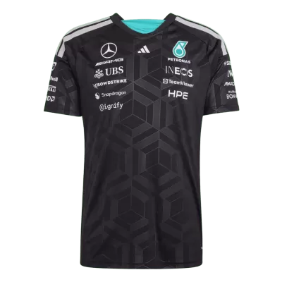 Men's Mercedes AMG Petronas F1 Black Team Driver T-Shirt 2026 - Pro Jersey Shop