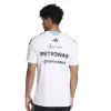 Men's Mercedes AMG Petronas F1 White Team Driver T-Shirt 2026 - Pro Jersey Shop