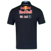 Men's Oracle Red Bull F1 Racing Team Set Up Polo Shirt 2026 Black&Blue - Pro Jersey Shop