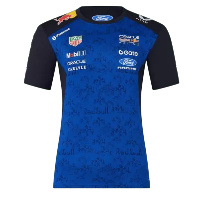 Men's Oracle Red Bull F1 Racing Team Set up T-Shirt 2026 Blue&Black - Pro Jersey Shop