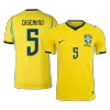 Brazil CASEMIRO #5 Home Soccer Match Jersey World Cup 2026 - Pro Jersey Shop