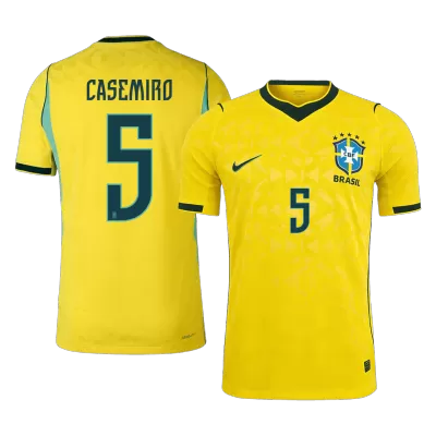 Brazil CASEMIRO #5 Home Soccer Match Jersey World Cup 2026 - Pro Jersey Shop