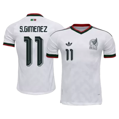 Mexico S.GIMENEZ #11 Away Soccer Match Jersey World Cup 2026 - Pro Jersey Shop