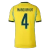 Brazil MARQUINHOS #4 Home Soccer Match Jersey World Cup 2026 - Pro Jersey Shop