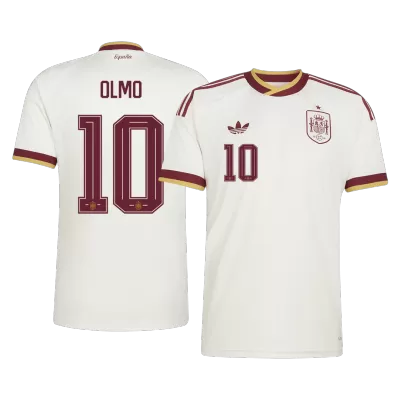 Spain OLMO #10 Away Soccer Fan Jersey World Cup 2026 - Pro Jersey Shop