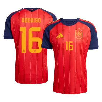 Spain RODRIGO #16 Home Soccer Fan Jersey World Cup 2026 - Pro Jersey Shop