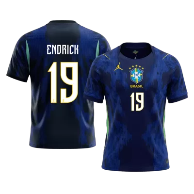 Brazil ENDRICK #19 Away Soccer Fan Jersey World Cup 2026 - Pro Jersey Shop