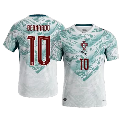 Portugal BERNARDO #10 Away Soccer Fan Jersey World Cup 2026 - Pro Jersey Shop