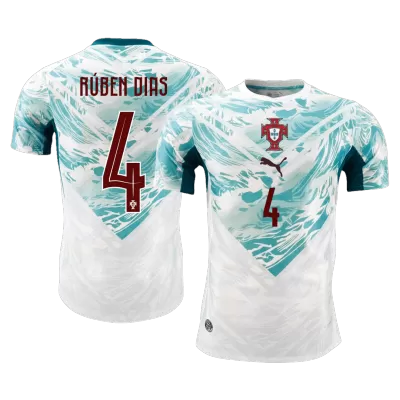 Portugal RÚBEN DIAS #4 Away Soccer Match Jersey World Cup 2026 - Pro Jersey Shop