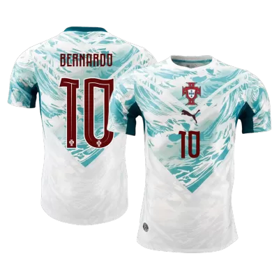 Portugal BERNARDO #10 Away Soccer Match Jersey World Cup 2026 - Pro Jersey Shop