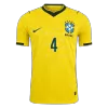 Brazil MARQUINHOS #4 Home Soccer Match Jersey World Cup 2026 - Pro Jersey Shop