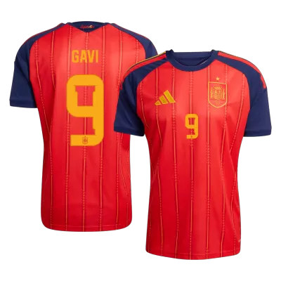 Spain GAVI #9 Home Soccer Fan Jersey World Cup 2026 - Pro Jersey Shop