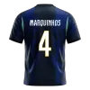 Brazil MARQUINHOS #4 Away Soccer Fan Jersey World Cup 2026 - Pro Jersey Shop
