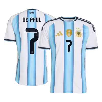 Argentina DE PAUL #7 Home Soccer Match Jersey World Cup 2026 - Pro Jersey Shop