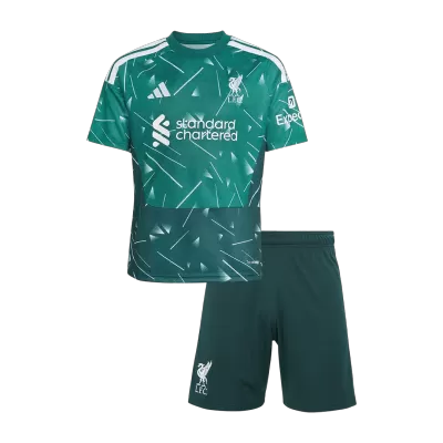 Kids Liverpool Goalkeeper Soccer Jersey Kit 2026/27 - Pro Jersey Shop
