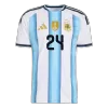 Argentina E. FERNANDEZ #24 Home Soccer Match Jersey World Cup 2026 - Pro Jersey Shop