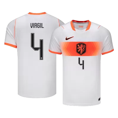 Netherlands VIRGIL #4 Away Soccer Fan Jersey World Cup 2026 - Pro Jersey Shop