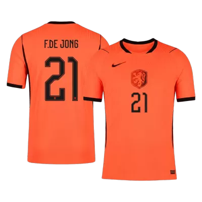 Netherlands F.DE JONG #21 Home Soccer Match Jersey World Cup 2026 - Pro Jersey Shop
