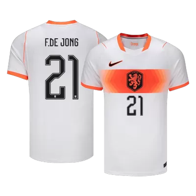 Netherlands F.DE JONG #21 Away Soccer Fan Jersey World Cup 2026 - Pro Jersey Shop