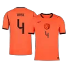 Netherlands VIRGIL #4 Home Soccer Match Jersey World Cup 2026 - Pro Jersey Shop