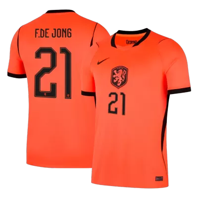 Netherlands F.DE JONG #21 Home Soccer Fan Jersey World Cup 2026 - Pro Jersey Shop