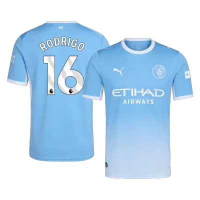 Manchester City RODRIGO #16 Home Soccer Fan Jersey 2026/27 - Pro Jersey Shop