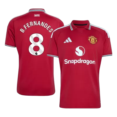 Manchester United B.FERNANDES #8 Home Soccer Fan Jersey 2026/27 - Pro Jersey Shop