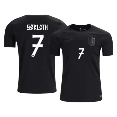 Norway SØRLOTH #7 Away Soccer Fan Jersey World Cup 2026 - Pro Jersey Shop