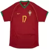 Retro 2006 World Cup C.Ronaldo #17 Portugal Home Soccer Jersey - Pro Jersey Shop