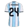 Argentina E. FERNANDEZ #24 Home Soccer Match Jersey World Cup 2026 - Pro Jersey Shop