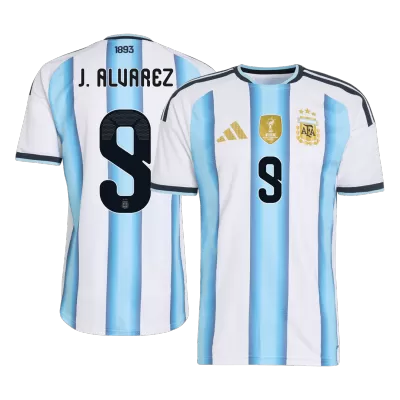 Argentina J.ALVAREZ #9 Home Soccer Fan Jersey World Cup 2026 - Pro Jersey Shop