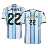 Argentina L.MARTINEZ #22 Home Soccer Fan Jersey World Cup 2026 - Pro Jersey Shop