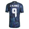 Argentina J. ALVAREZ #9 Away Soccer Match Jersey World Cup 2026 - Pro Jersey Shop