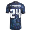 Argentina E. FERNANDEZ #24 Away Soccer Match Jersey World Cup 2026 - Pro Jersey Shop