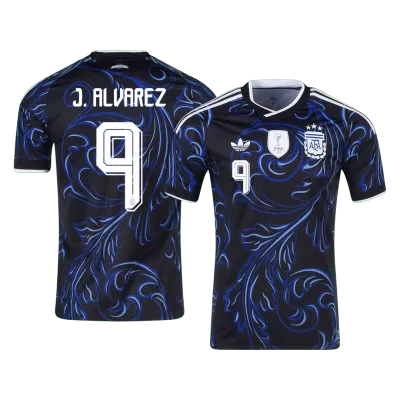 Argentina J. ALVAREZ #9 Away Soccer Fan Jersey World Cup 2026 - Pro Jersey Shop