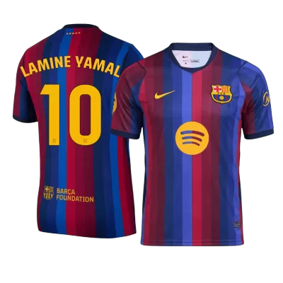 Barcelona LAMINE YAMAL #10 Home Soccer Match Jersey 2026/27 - Pro Jersey Shop