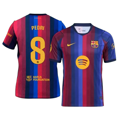 Barcelona PEDRI #8 Home Soccer Fan Jersey 2026/27 - Pro Jersey Shop