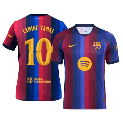 Barcelona LAMINE YAMAL #10 Home Soccer Fan Jersey 2026/27 UCL - Pro Jersey Shop