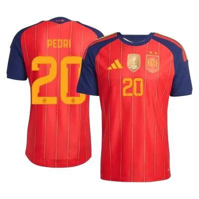 Spain PEDRI #20 Home Champion Soccer Match Jersey World Cup 2026 - Pro Jersey Shop