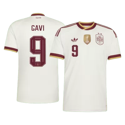 Spain GAVI #9 Champion Away Soccer Fan Jersey World Cup 2026 - Pro Jersey Shop