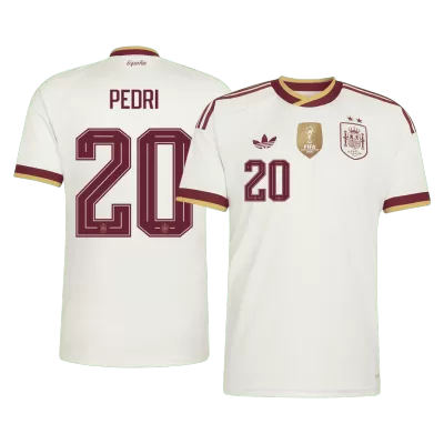 Spain PEDRI #20 Away Champion Soccer Fan Jersey World Cup 2026 - Pro Jersey Shop