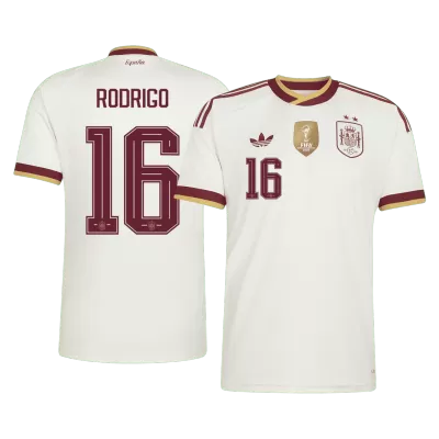 Spain RODRIGO #16 Champion Away Soccer Fan Jersey World Cup 2026 - Pro Jersey Shop