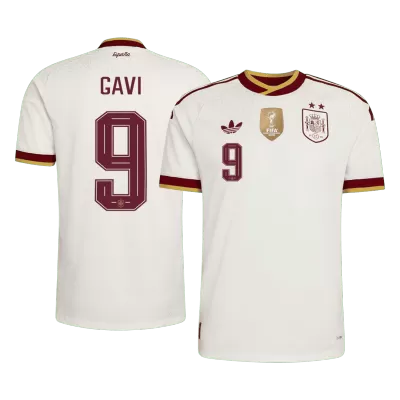 Spain GAVI #9 Champion Away Soccer Match Jersey World Cup 2026 - Pro Jersey Shop
