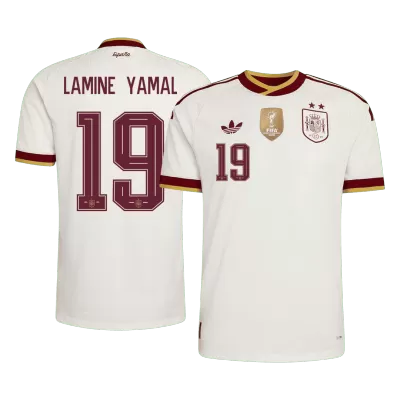 Spain LAMINE YAMAL #19 Champion Edition Away Soccer Match Jersey World Cup 2026 - Pro Jersey Shop