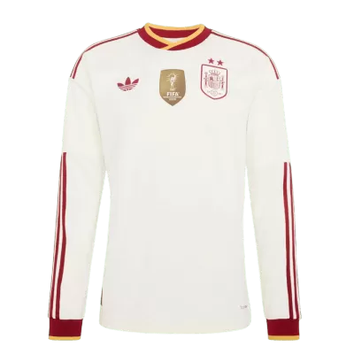 Spain Champion Away Soccer Long Sleeves Fan Jersey World Cup 2026 - Pro Jersey Shop